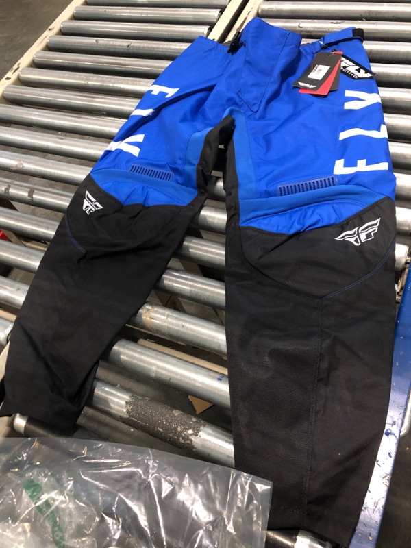 Photo 3 of FLY Racing Youth F-16 Pants (Blue/Grey/Black, Youth US 38) 38 Blue/Grey/Black