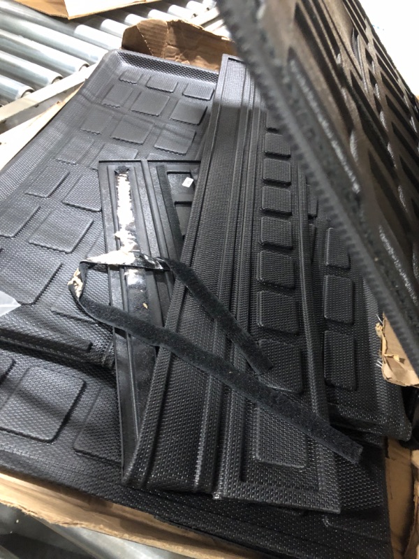 Photo 3 of Thinzyou Cargo Mat All Weather Back Seat Cover Protector 2022 Accessories (Upgraded Trunk Mat+Backrest Mats)