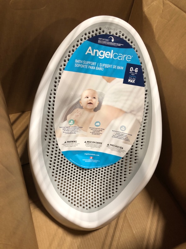 Photo 1 of Angelcare Baby Bath Support (Grey) | Ideal for Babies Less than 6 Months Old