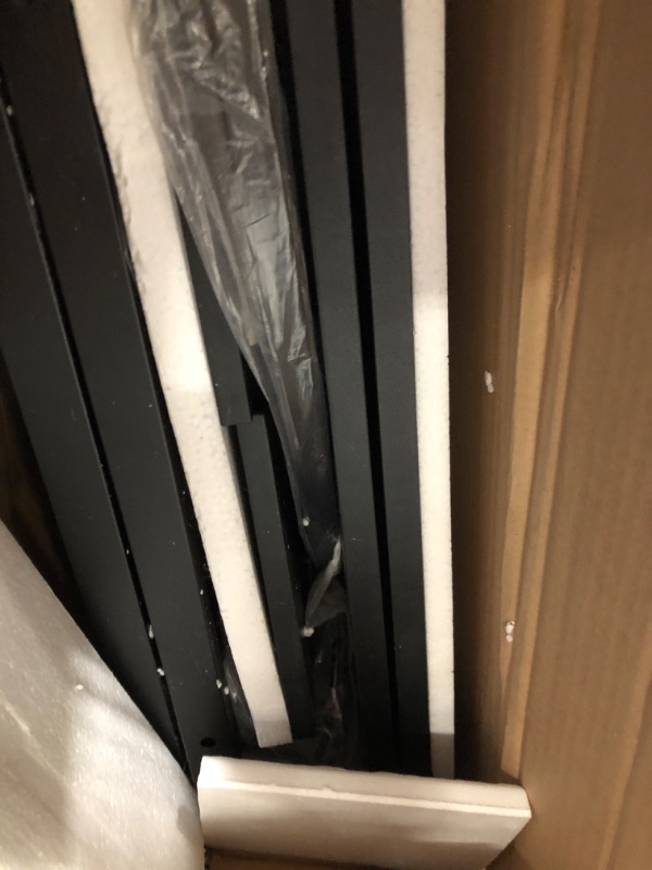 View 3 of SEVEN WARRIOR L Shaped Gaming Desk with LED Lights & Power Outlets, Computer Desk with Monitor Stand & Carbon Fiber Surface, Corner Desk with Cup Holder, Gaming Table with Hooks, Black Black