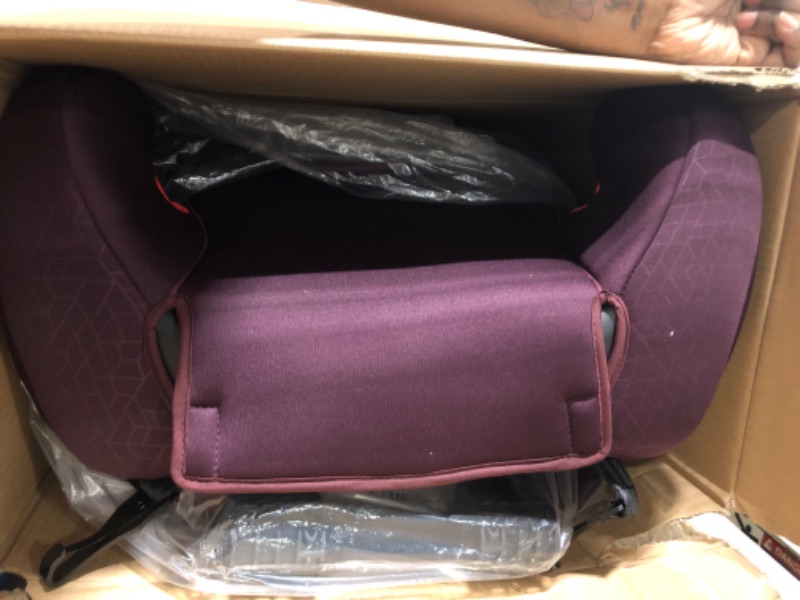 Photo 3 of Diono Monterey 2XT Latch 2 in 1 High Back Booster Car Seat with Expandable Height & Width, Side Impact Protection, 8 Years 1 Booster, Plum 2XT Plum