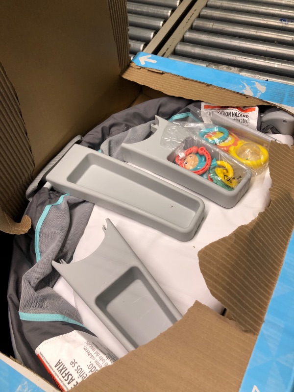 Photo 1 of Fisher-Price Portable Bassinet and Travel Play Area with Baby Toys, On-The-Go Baby Dome, Windmill Fisher-Price Baby Gym with Kick & Play Piano Learning Toy Featuring and 2 Soft Maracas Rattle Toys Windmill Bassinet + Green Play Gym
