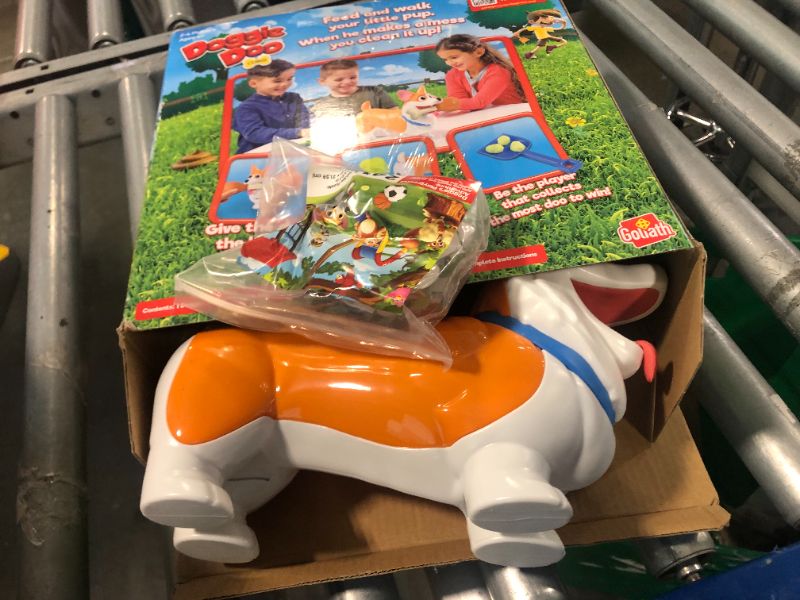 Photo 1 of Doggie Doo Corgi Game - Unpredictable Action - Feed The Doggie and Collect His Doo to Win - Includes 24-Piece Puzzle by Goliath