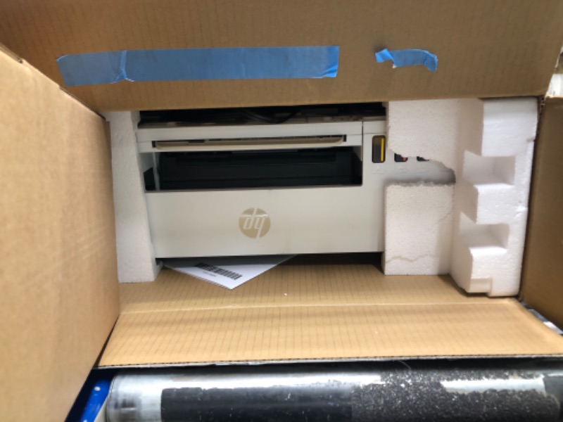 Photo 1 of HP Smart Tank 5000 Wireless All-in-One Ink Tank Printer with up to 2 years of ink included, mobile print, scan, copy, white, 17.11 x 14.23 x 6.19