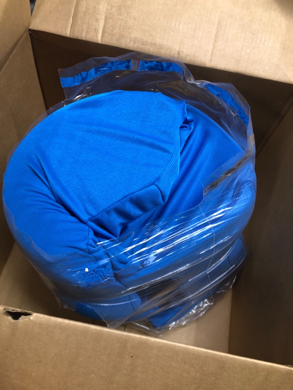 Photo 1 of HamRoRung Lower Back Support for Car, Memory Foam Support The Lumbar Spine, Car Lumbar Pillow, Lower Back Pain Relief, Car Seat Cushion for Back Pain, Wrap Your Waist and Butt Blue