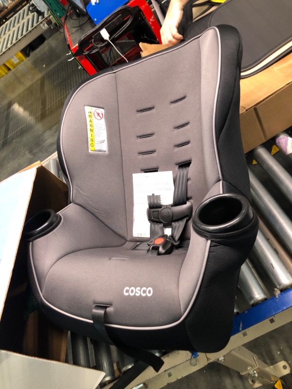 Photo 3 of Cosco Onlook 2-in-1 Convertible Car Seat, Rear-Facing 5-40 pounds and Forward-Facing 22-40 pounds and up to 43 inches, Black Arrows