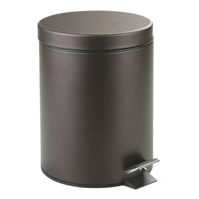 Photo 1 of 1.3 Gallon Step Trash Can, Bronze