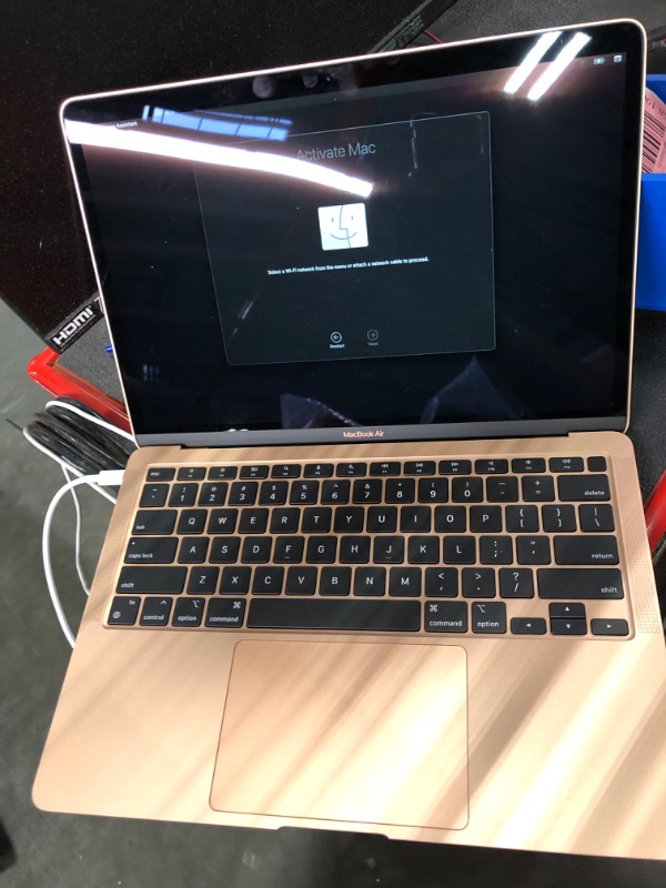 Photo 5 of Apple 2020 MacBook Air Laptop M1 Chip, 13" Retina Display, 8GB RAM, 256GB SSD Storage, Backlit Keyboard, FaceTime HD Camera, Touch ID. Works with iPhone/iPad; Gold 256GB Gold