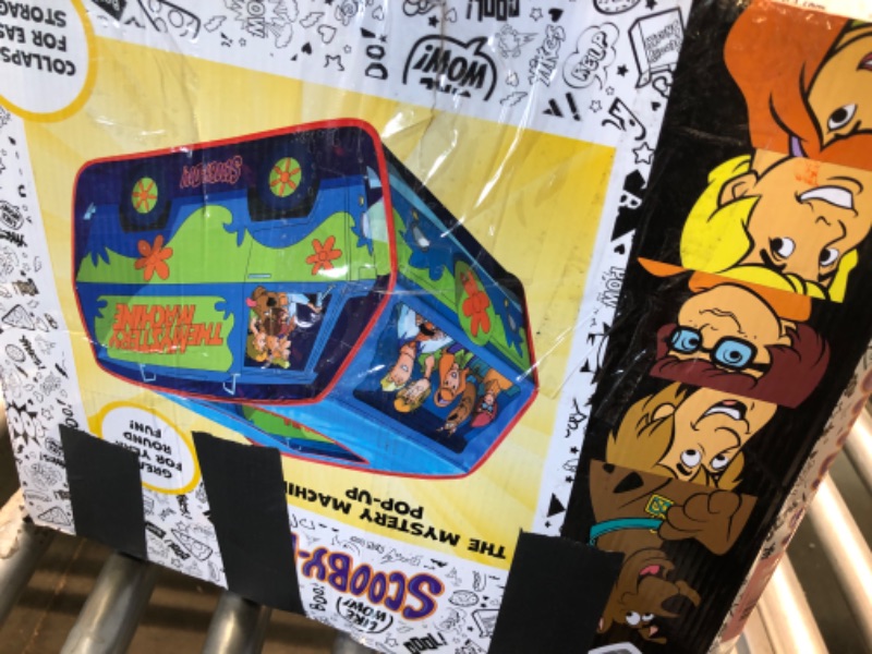 Photo 2 of Sunny Days Entertainment Scooby Doo Mystery Machine Tent – Kids Pop Up Play Tent | Scooby Doo Toy