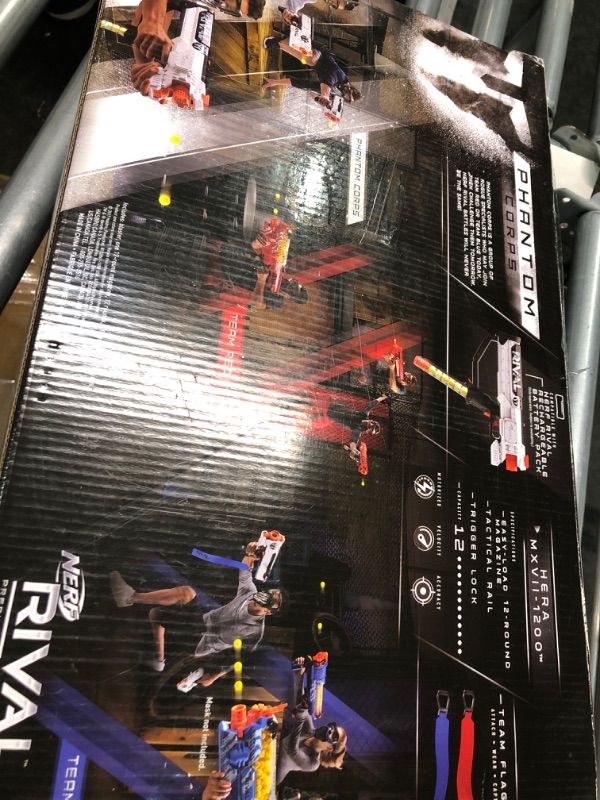 Photo 1 of NERF Rival Hera Mxvii 1200 White Combat Blaster