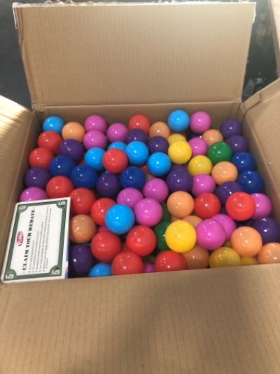 Photo 3 of Ball Pit Balls 500 Count Plastic Play Balls for Ball Pit Pets Play Toys, Non-Toxic Rainbow BPA Free Playpen Balls for Toddlers Kids Birthday Party Decoration Tent Tunnels Pit Balls 500 pack Rainbow