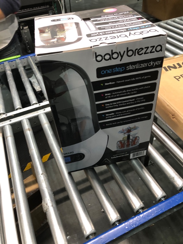 Photo 2 of Baby Brezza Baby Bottle Sterilizer and Dryer Machine – Electric Steam Sterilization - Universal Fit - Pacifiers, Glass, Plastic, and Newborn Feeding Bottles