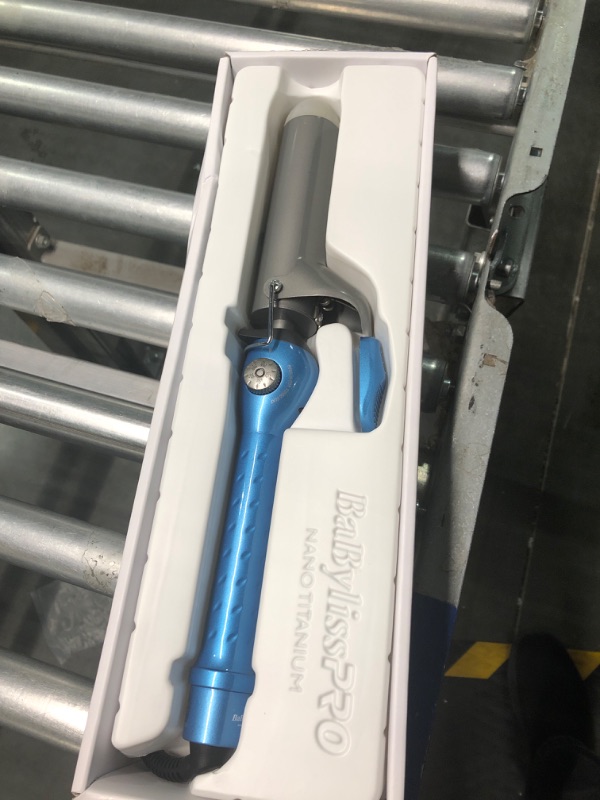 Photo 1 of BaBylissPRO Nano Titanium Spring Curling Iron 1 ½ Inch