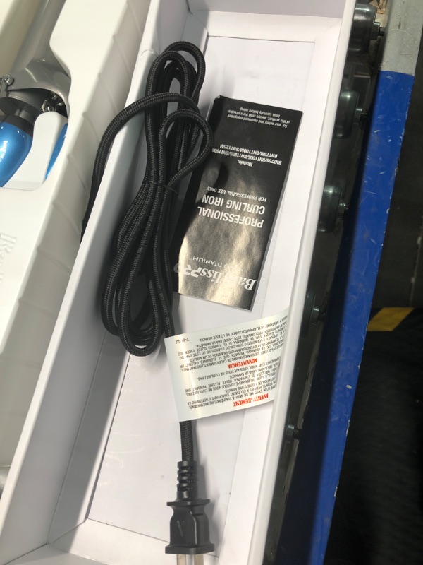 Photo 1 of BaBylissPRO Nano Titanium Spring Curling Iron 1 ½ Inch