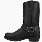 Photo 1 of Dingo Mens Dean Harness Pull On Casual Boots Mid Calf - Black