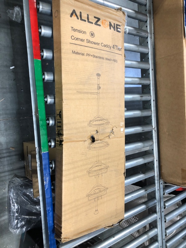 Photo 1 of ALLZONE Constant Tension Corner Shower Caddy