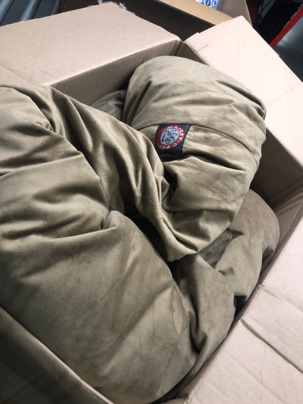 Photo 1 of 40 inch Khaki Bagel Dog Bed By Majestic Pet Products 40 in Khaki
