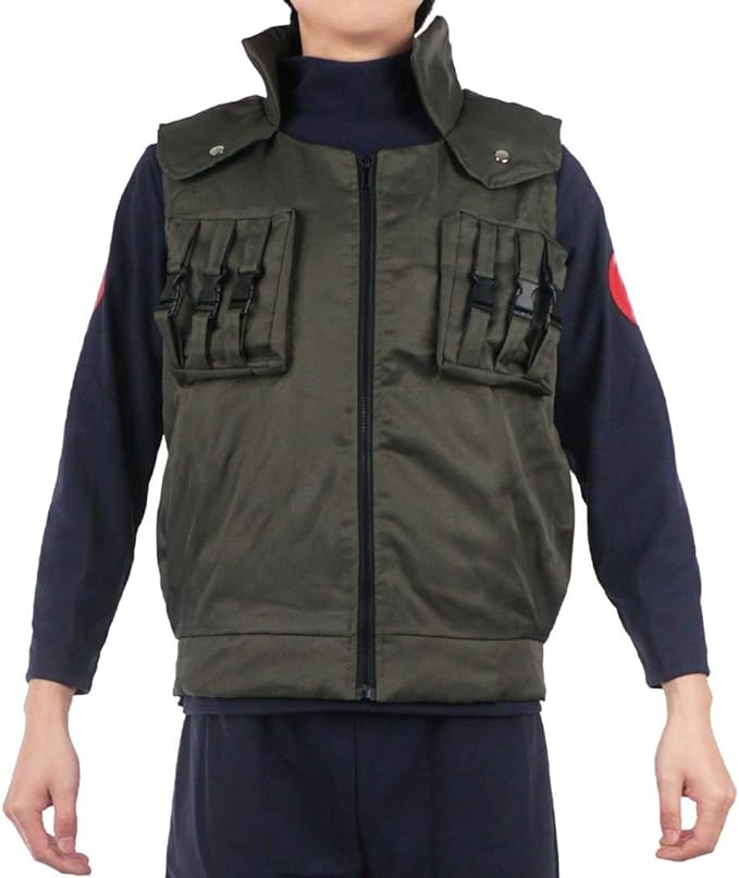 Photo 1 of CoolChange Kakashi Hatake Ninja Vest | Protective Vest for Chunin & Jonin Costume size Medium 