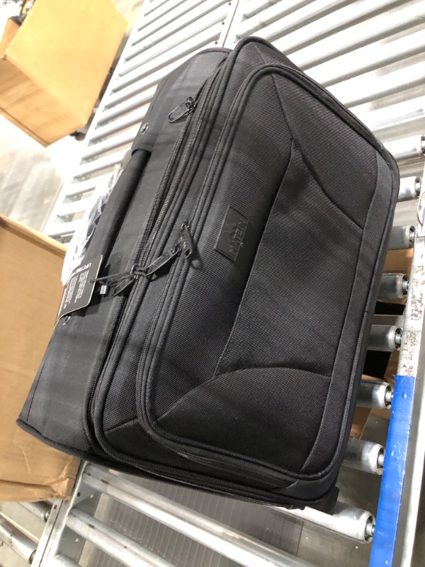Photo 1 of MATEIN Rolling Laptop Bag, 17 inch Wheeled Briefcase for Men Women, Waterproof Roller Work Bag Carry on Luggage Case with 2 Wheels, Overnight rolling Computer Bags for Business Travel School, Black