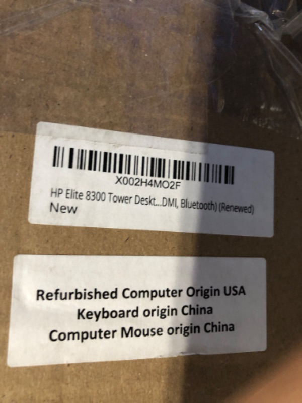 Photo 2 of HP Elite 8300 Tower Desktop (Intel Quad Core i5 3.20GHz, 16GB RAM, 2TB HDD, 120GB SSD, Windows 10 Professional, WiFi, HDMI, Bluetooth) (Renewed)