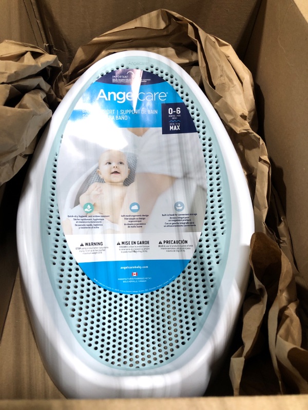 Photo 2 of Angelcare Baby Bath Support (Aqua) | Ideal for Babies Less than 6 Months Old