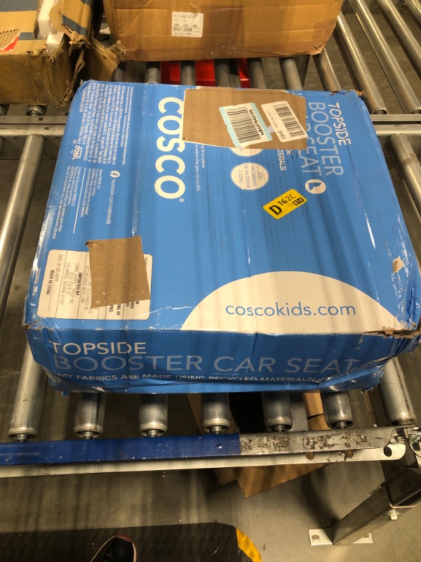 Photo 2 of Cosco Topside Backless Booster Car Seat, Lightweight 40-100 lbs, Rainbow