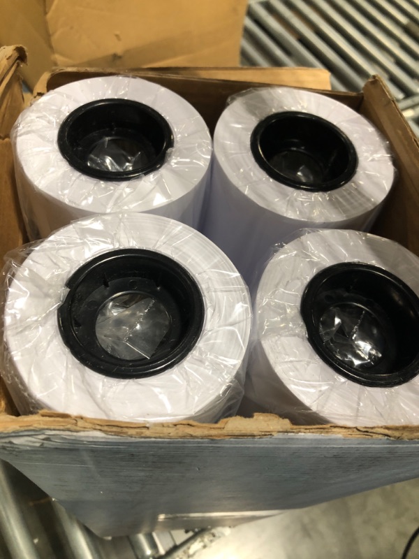 Photo 3 of ACYPAPER Plotter Paper 24 x 150, CAD Paper Rolls, 20 lb. Bond Paper on 2" Core for CAD Printing on Wide Format Ink Jet Printers, 4 Rolls per Box. Premium Quality