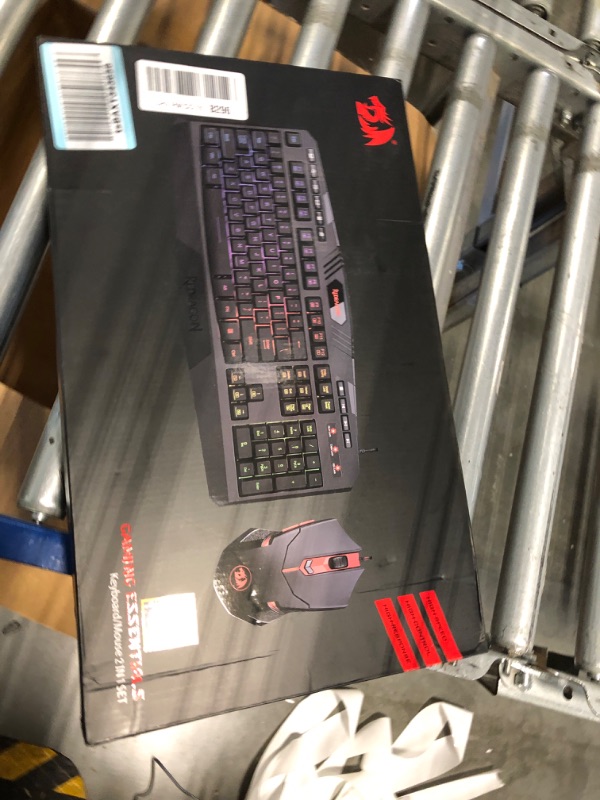 Photo 2 of Redragon S101 Gaming Keyboard, M601 Mouse, RGB Backlit Gaming Keyboard, Programmable Backlit Gaming Mouse, Value Combo Set [New Version] Black