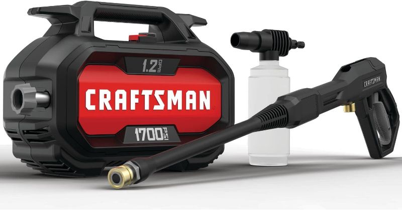 Photo 1 of Craftsman Electric Pressure Washer, Cold Water, 1700-PSI, 1.2-GPM, Corded (CMEPW1700)