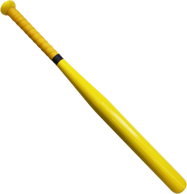 Photo 1 of Aluminum Baseball Bat - 28-30 Inch 35 Oz - Softball, Self Defense, Batting Practice, Pickup Games and Home Security - Metal Tball Bat - KOTIONOK 28 inch Safety Yellow