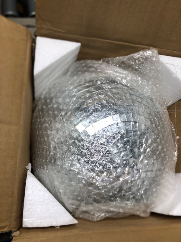 Photo 3 of 10" Disco Ball DJ Dance Home Party Bands Club Stage Lighting Mirror Glass