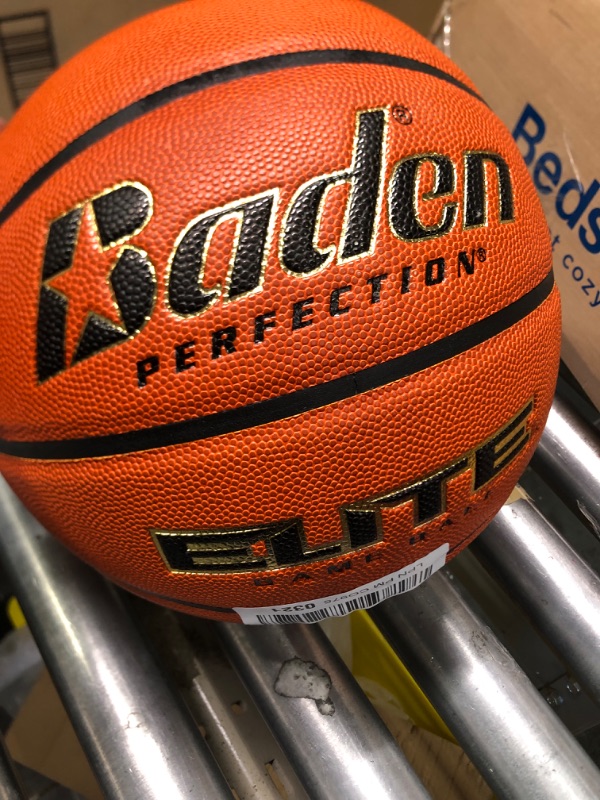 Photo 5 of Baden Elite Indoor Game Basketball Official Size 7 (29.5”)