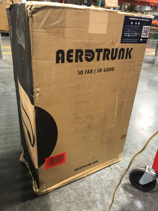 Photo 1 of Aerotrunk Small Carry on Luggage, Suitcase with Wheels, 22x14x9 Airline Approved, Hard Shell 15" Laptop Compartment