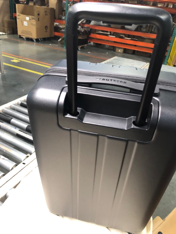 Photo 1 of Aerotrunk Small Carry on Luggage, Suitcase with Wheels, 22x14x9 Airline Approved, Hard Shell 15" Laptop Compartment