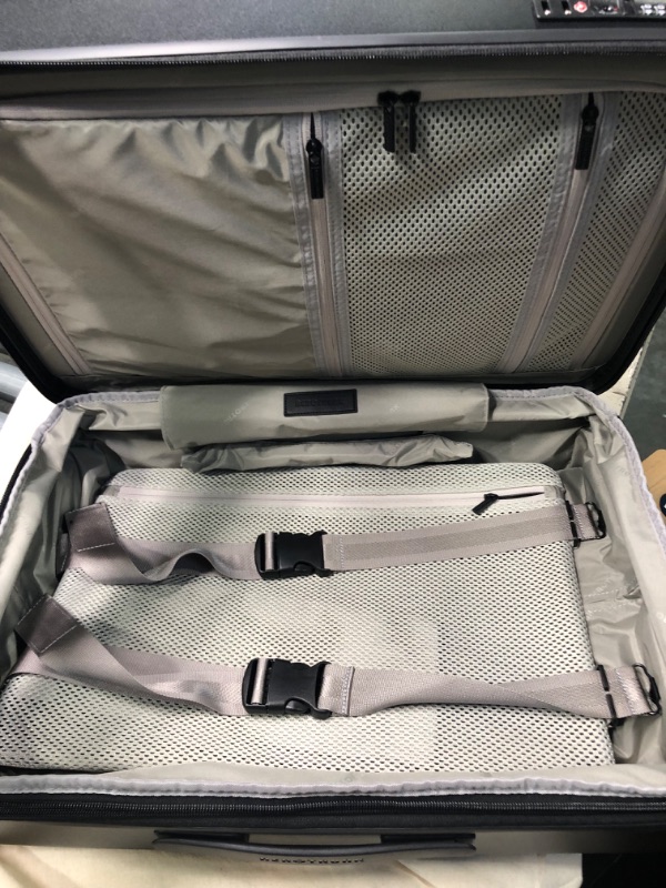 Photo 1 of Aerotrunk Small Carry on Luggage, Suitcase with Wheels, 22x14x9 Airline Approved, Hard Shell 15" Laptop Compartment