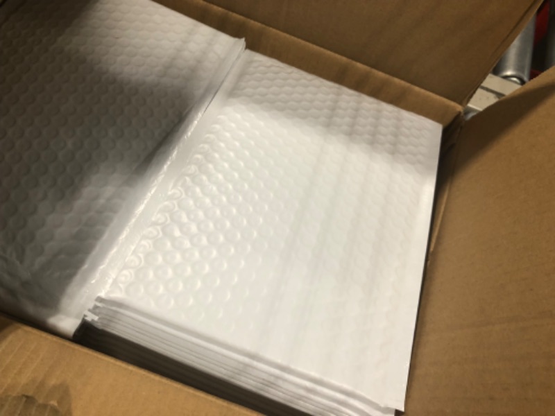 Photo 5 of Quality Park Bubble Mailers, 6 x 9  Bubble Mailers, Water Resistant White Poly Padded 