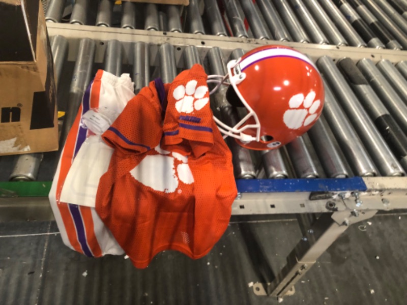 Photo 1 of Franklin Sports NCAA Kids Football Helmet + Jersey Sets - College Uniform + Helmet Sets for Boys & Girls-Toy Kids Costume Set