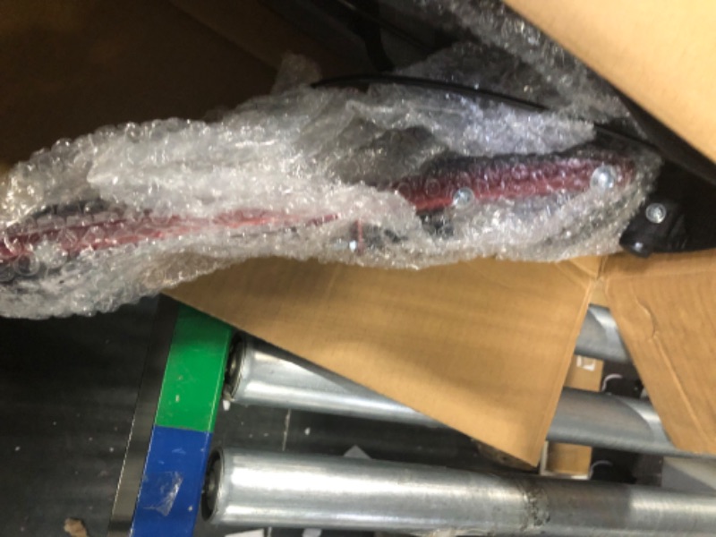 Photo 1 of BlessReach Rollator Walker with Seat, Steel Rolling Walker with 6-inch Wheels Supports up to 350 lbs, Medical Walker, Red