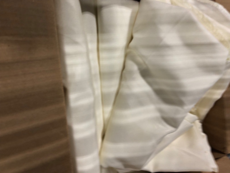 Photo 3 of 
6 Pack Ivory Tablecloths for 8 Foot Rectangle Tables