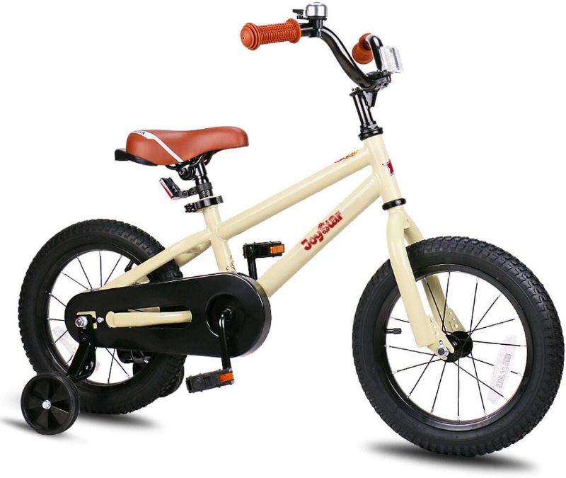 Photo 1 of JOYSTAR Kids Bike for Boys Girls Ages 2-9 Years Old, 12-18 Inch BMX Style Kid's Bicycles with Training Wheels, 18 Inch Bikes with Kickstand and Handbrake