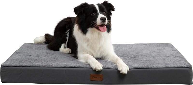 Photo 1 of XL Dog Bed for Extra Large Dogs, Dog Crate Bed Pet Bed Waterproof Dog Mattress 