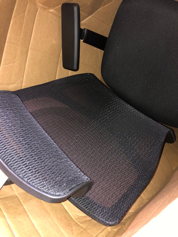 Photo 6 of SIHOO Ergonomic Mesh Office Chair, Computer Desk Chair with 3-Way Armrests, 2-Way Lumbar Support and Adjustable Headrest, High Back Home Office Chair with Tilt Function, Mesh Back and Seat(Black)