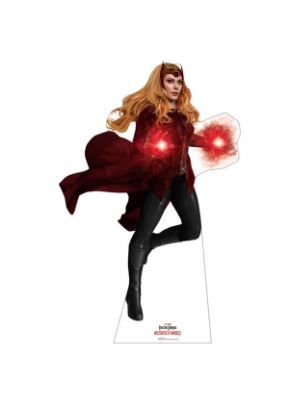 Photo 1 of Advanced Graphics 3744 70 x 45 in. Scarlet Witch Lifesize Cardboard Cutout Standee - Marvels Doctor Strange 2
