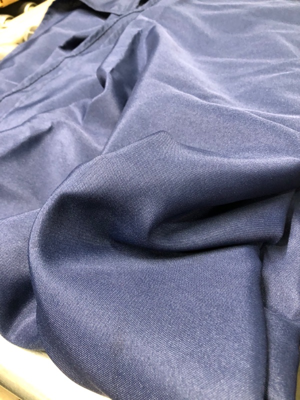 Photo 5 of 8 Pack Navy Blue Tablecloths for 8 Foot Rectangle Tables 60 x 126 Inch - 8ft Rectangular Bulk Linen Polyester Fabric Washable Long Clothes for Wedding Reception Banquet Party Buffet Restaurant Navy Blue 60x126 In, 8 Pack