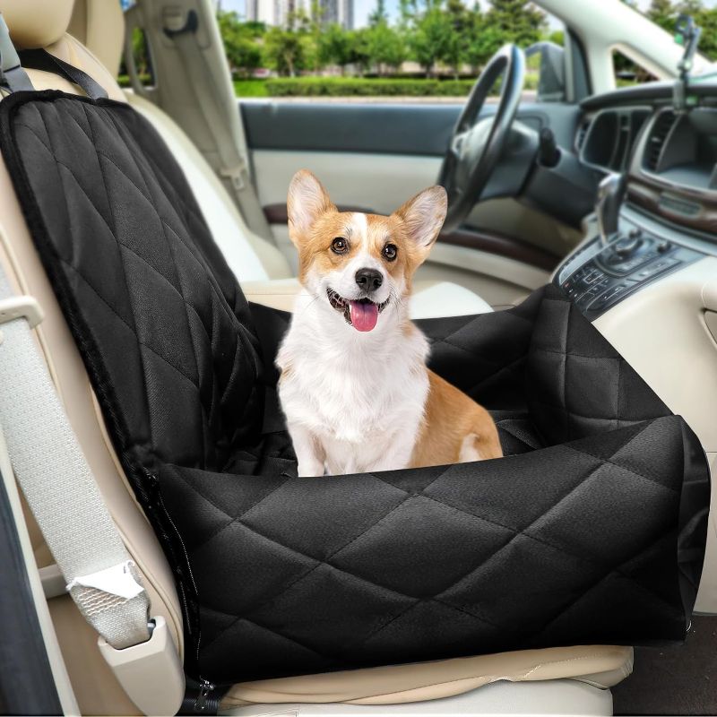 Photo 1 of 
Dog Car Seat for Small Dogs Under 50 lbs Waterproof Travel Car Medium Sized Dog Bed for Carseat