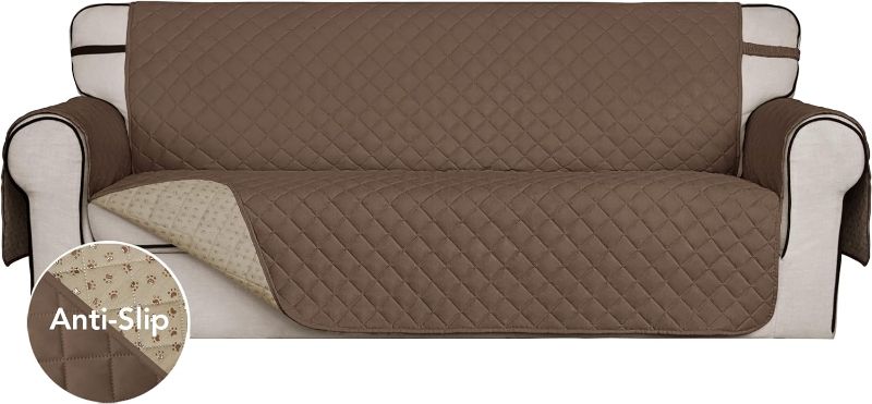 Photo 1 of 
ISSUNTEX Super Anti-Slip Couch Covers for 3 Cushion Couch Sofa, Water Resistant Sofa Cover Quilted Sofa Slipcover Furniture Protectors for Dogs, Pets, Kids