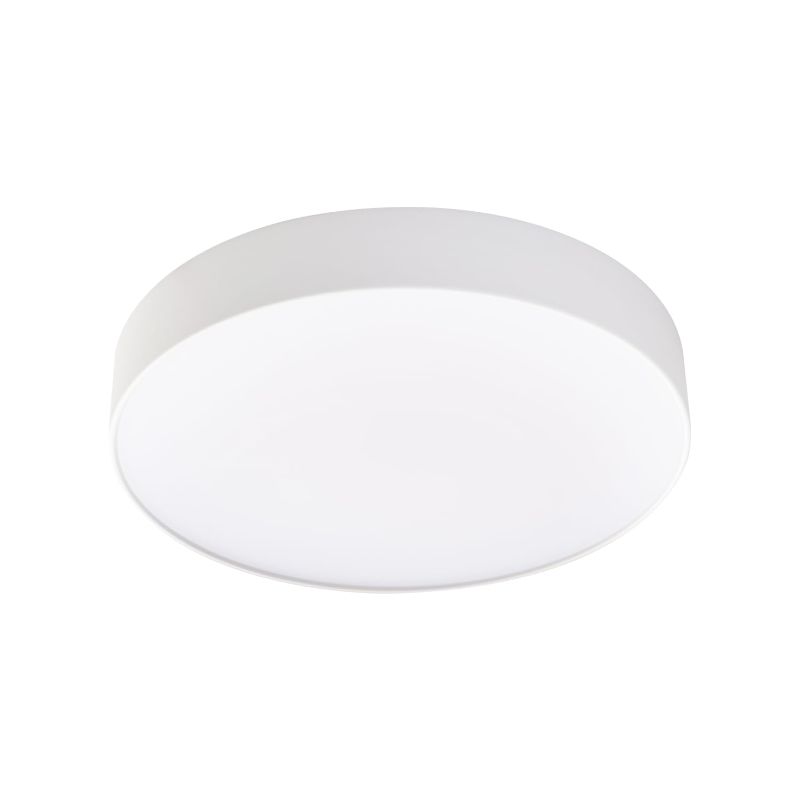 Photo 1 of 11" LED Flush Mount Ceiling Light Dimmable, 3000K Warm White Close to Celing Light Fixtures, 13W DOB Round Edgeless Surface Mount Ceiling Light for Kitchen Hallway Porch Stairwell (White) 5 Inch White