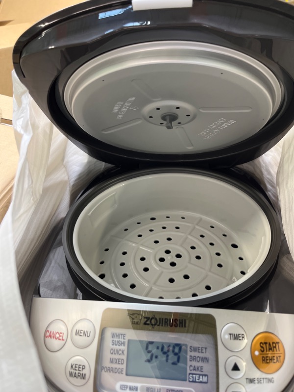 Photo 3 of Zojirushi Micom Rice Cooker & Warmer, NS-TSC18-10 cups / 1.8 liters