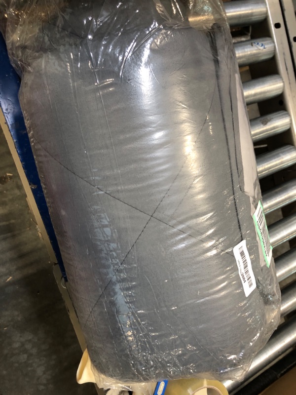 Photo 1 of Bedsure Grey Full Comforter Set - Gray Basket Weave Pattern Down Alternative Comforter Set Box Stitching Duvet Insert, Lightweight All Season Bedding Set with 2 Pillow Shams Full Grey