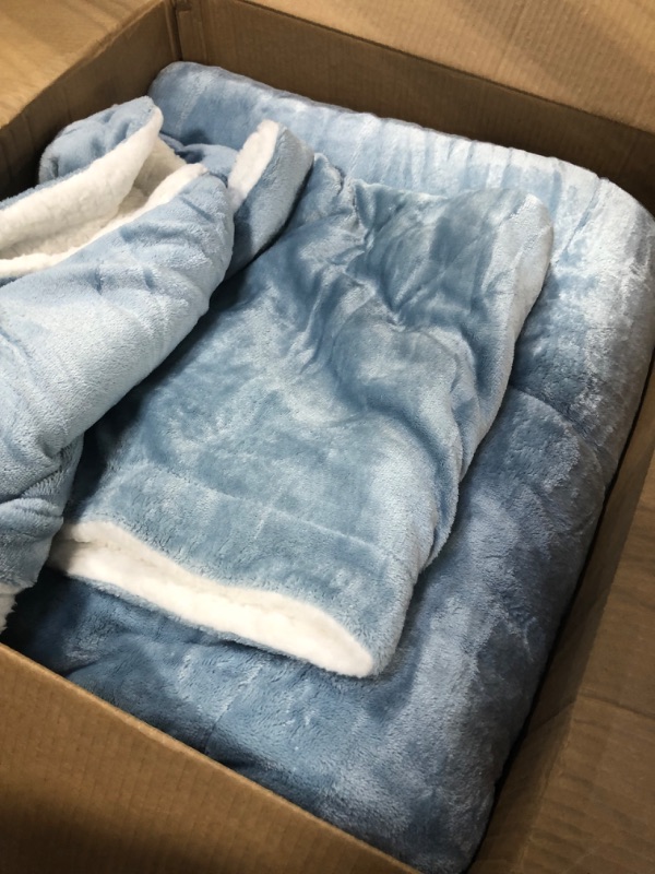 Photo 1 of Baby Blue Soft Blanket